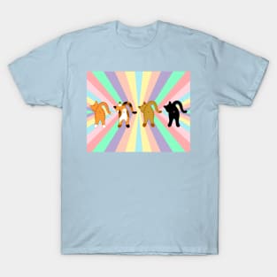 Row of Catbutts T-Shirt